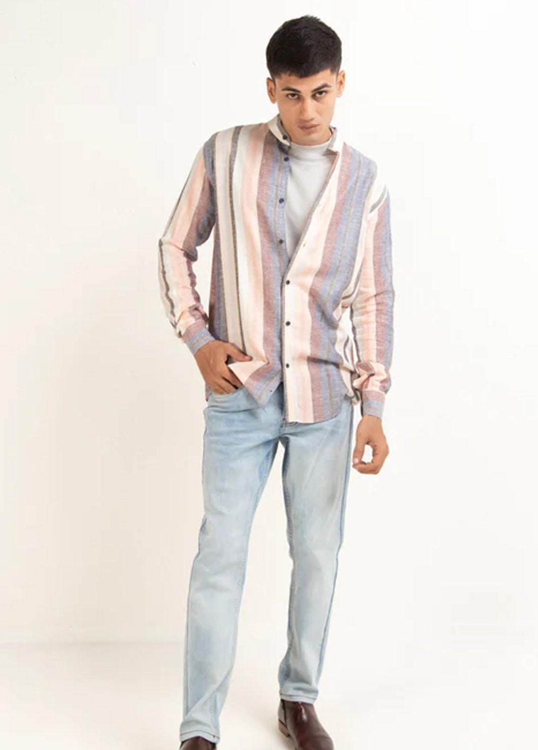 Venzyl Linen Casual Shirt for Men -  MS23204