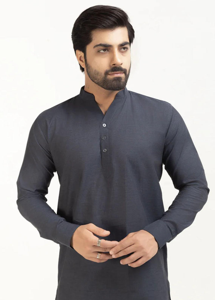 Venzyl Chambray Casual Shirt for Men -  MS23206-CGY