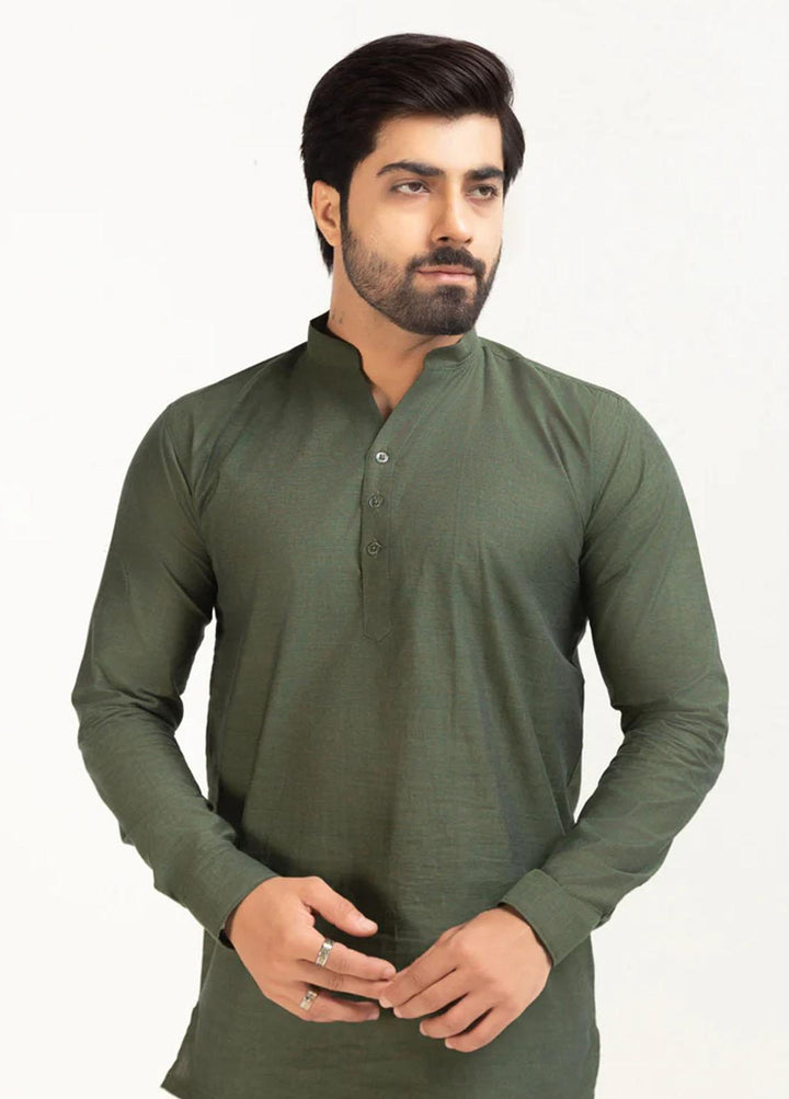 Venzyl Chambray Casual Men Shirt -  MS23206-GRE