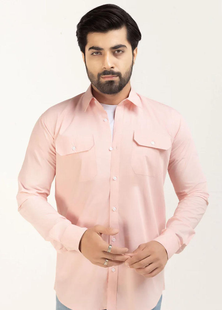 Venzyl Cotton Casual Shirt for Men -  MS23208-PNK