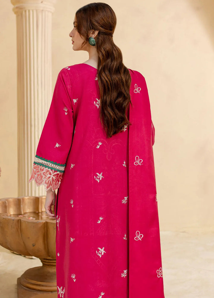Veronica By Mahnur Embroidered Karandi Suit Unstitched 3 Piece MN24V D-02 B Eleanor - Winter Collection