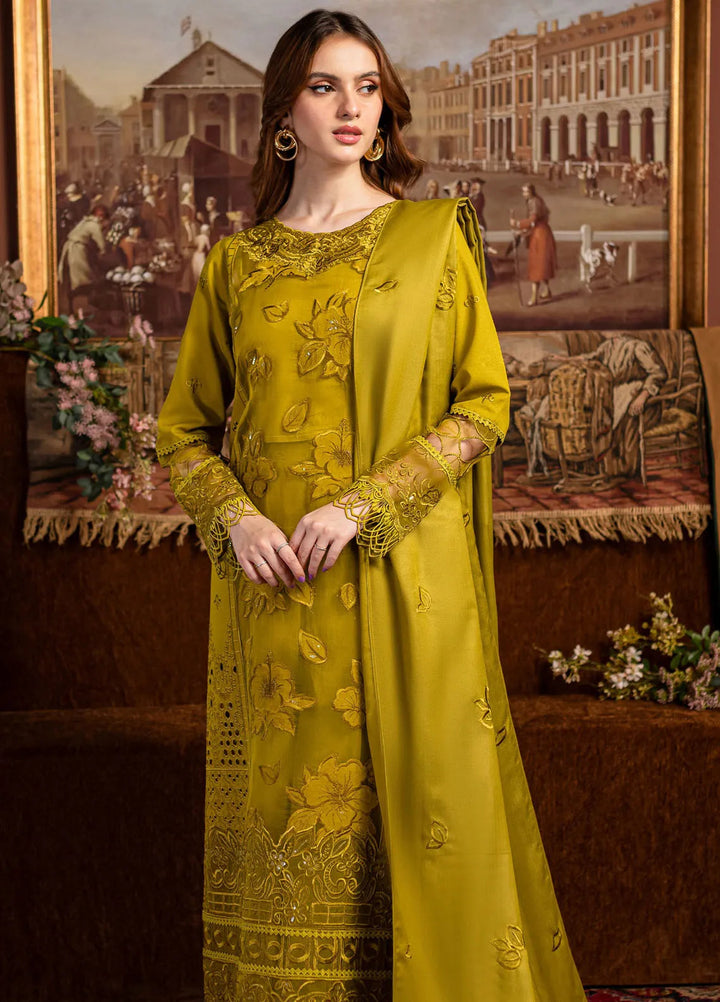 Veronica By Mahnur Embroidered Karandi Suit Unstitched 3 Piece MN24V D-03 B Victoria - Winter Collection