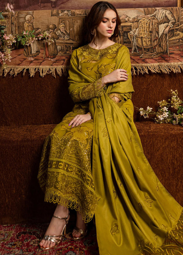 Veronica By Mahnur Embroidered Karandi Suit Unstitched 3 Piece MN24V D-03 B Victoria - Winter Collection