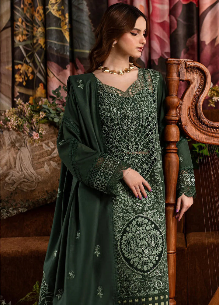 Veronica By Mahnur Embroidered Karandi Suit Unstitched 3 Piece MN24V D-04 B Matlida - Winter Collection