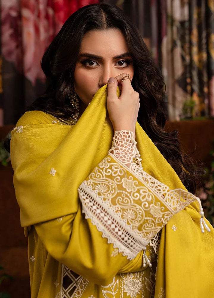 Veronica By Mahnur Embroidered Karandi Suit Unstitched 3 Piece MN24V D-06 Clara - Winter Collection