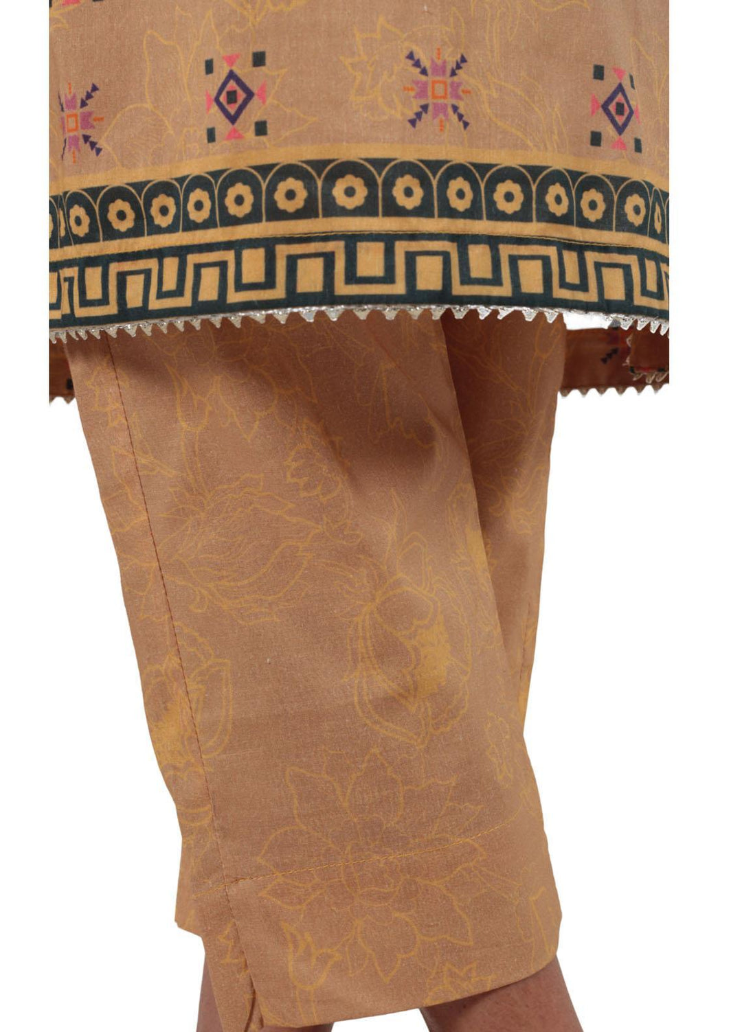 Vibgyor Fashion Printed Lawn Suits Unstitched 3 Piece Arzen Skin D2-C2-23U - Formal Collection