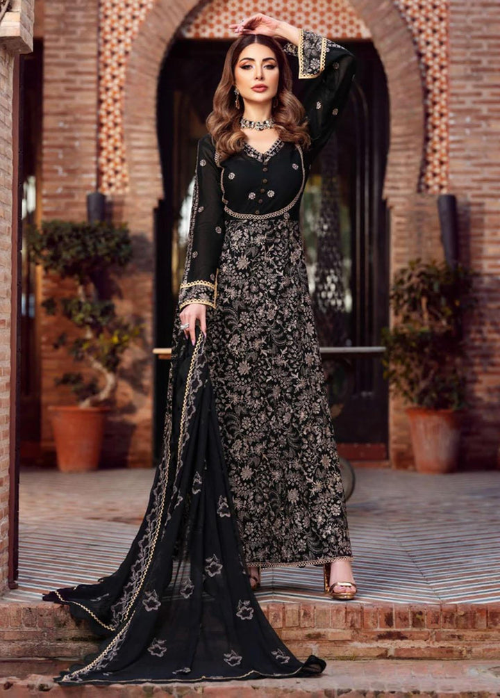 Vintage By LALA Textiles Embroidered Swiss Voile Suits Unstitched 3 Piece LT22V Leilah - Summer Collection