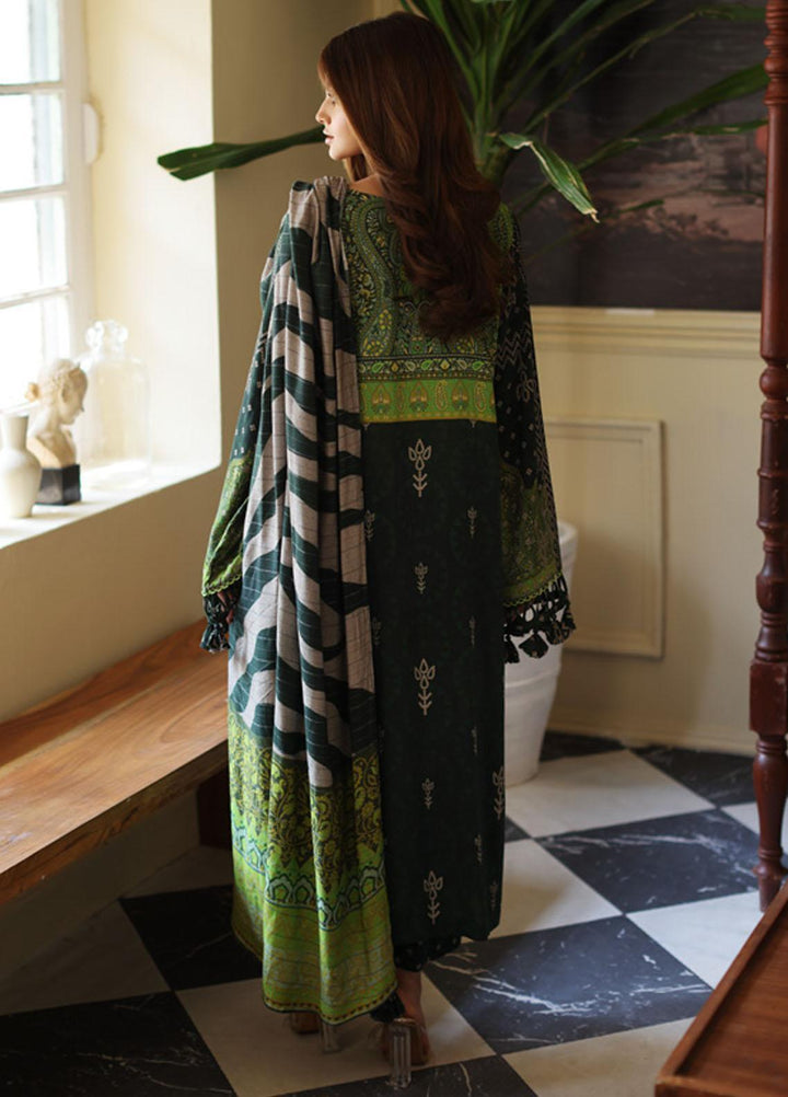 Virsa By Charizma Printed Khaddar Suits Unstitched 3 Piece CRZ23VK CVW3-01 - Winter Collection