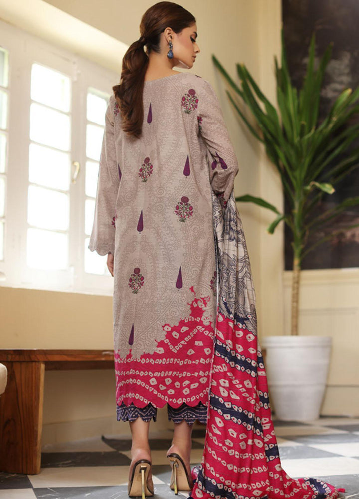 Virsa By Charizma Printed Khaddar Suits Unstitched 3 Piece CRZ23VK CVW3-02 - Winter Collection