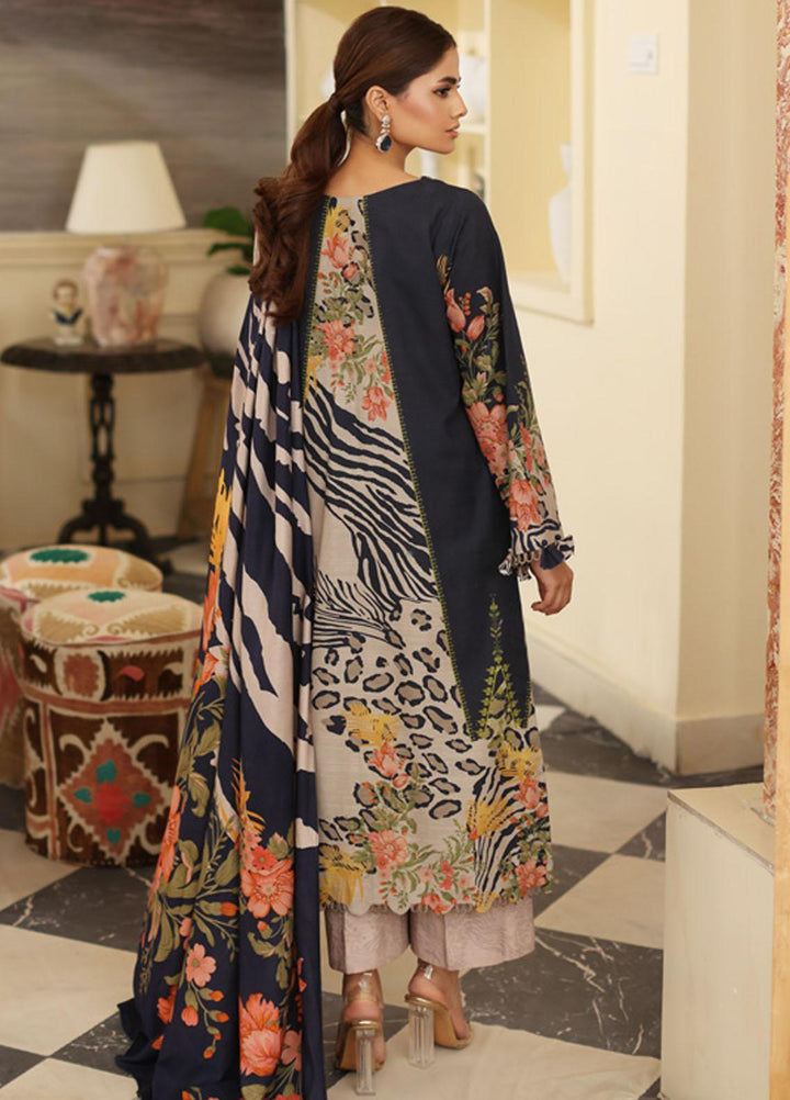 Virsa By Charizma Printed Khaddar Suits Unstitched 3 Piece CRZ23VK CVW3-05 - Winter Collection