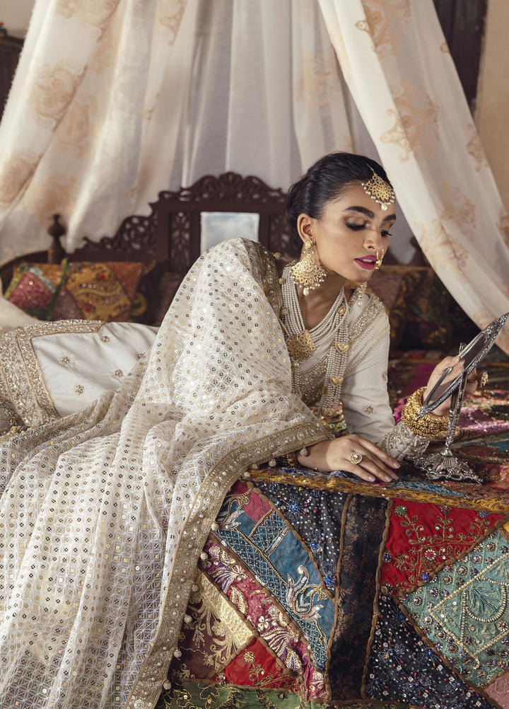 Maria Osama Khan Luxury Pret  Raw Silk 3 Piece MOK22VR Arya 003