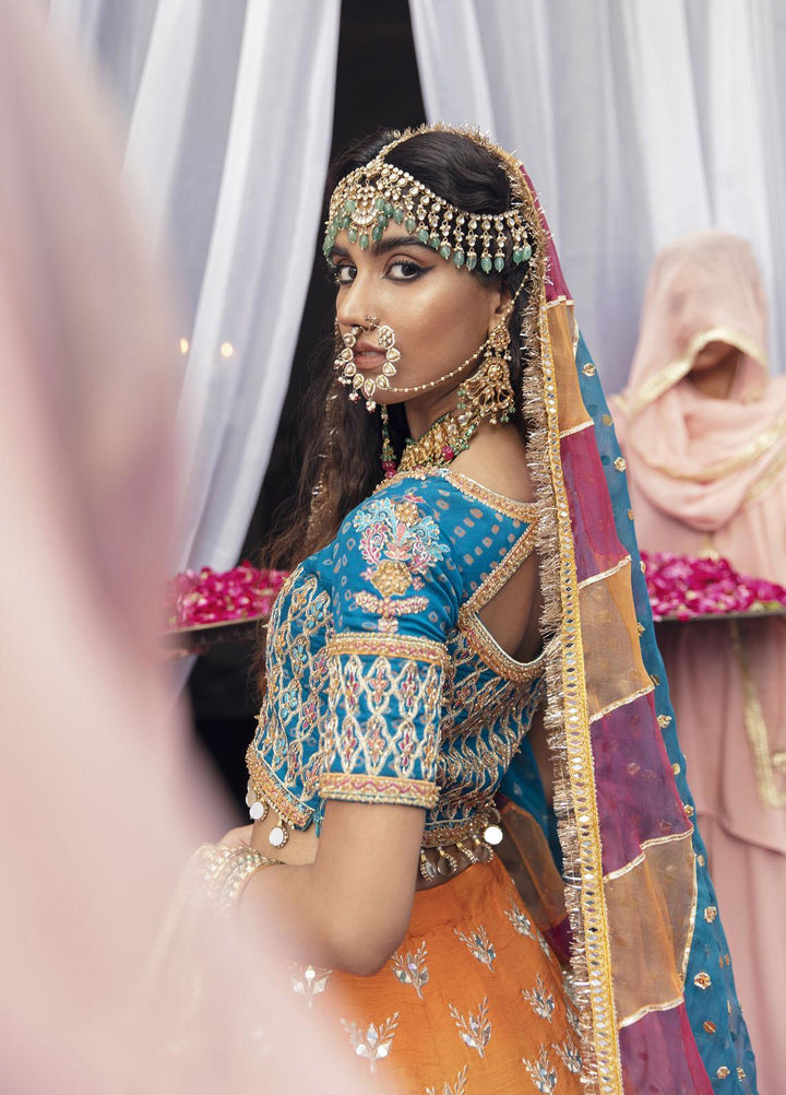 Maria Osama Khan Luxury Pret  Silk 3 Piece MOK22VR Fertash 004