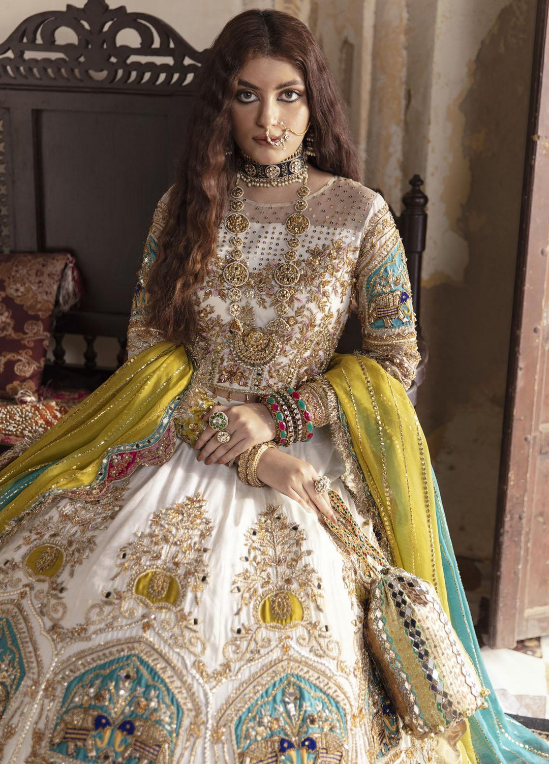 Maria Osama Khan Luxury Pret  Silk 2 Piece MOK22VR Jahan Ara 006