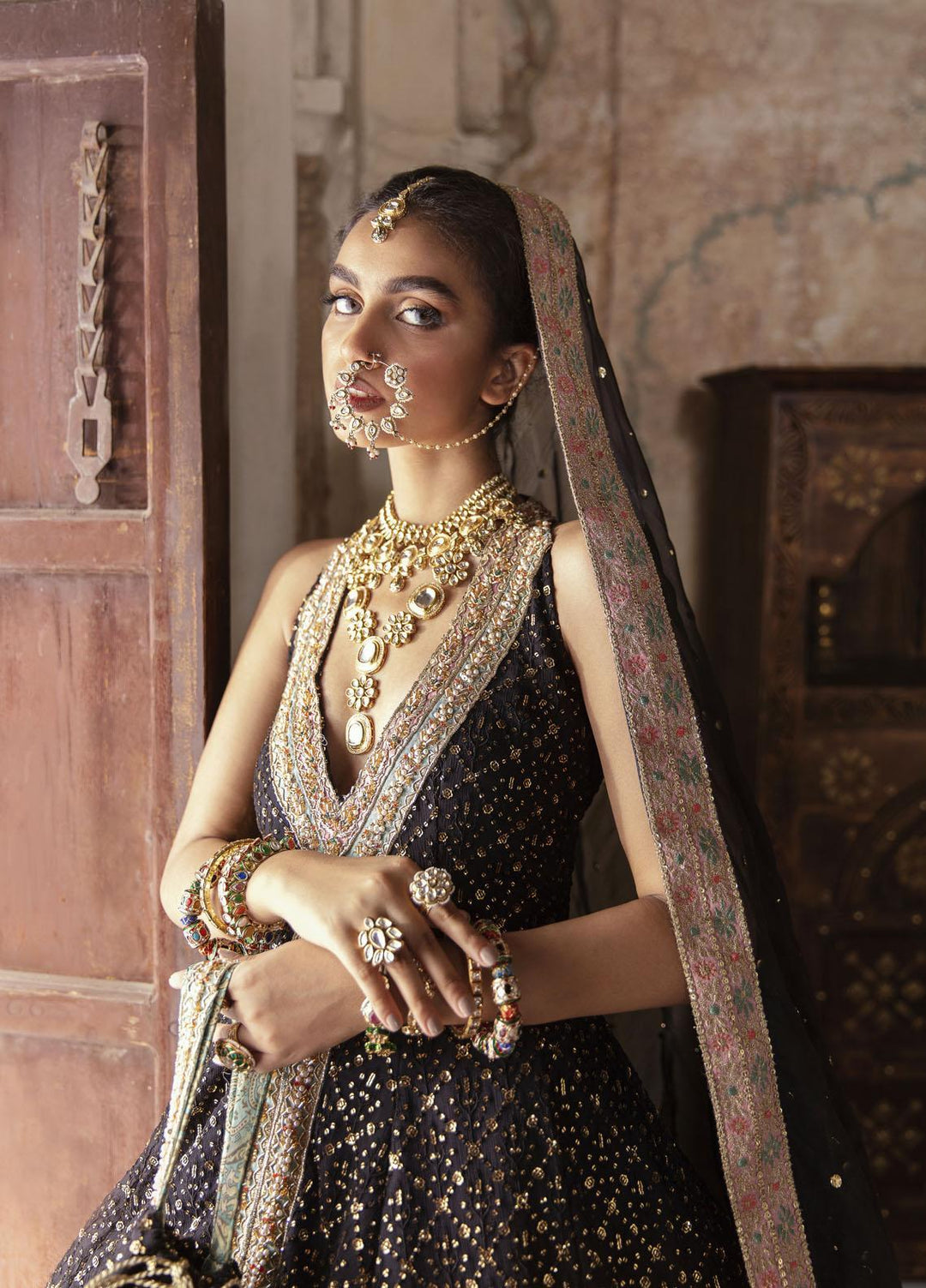 Maria Osama Khan Luxury Pret  Chiffon 2 Piece MOK22VR Shirin 001