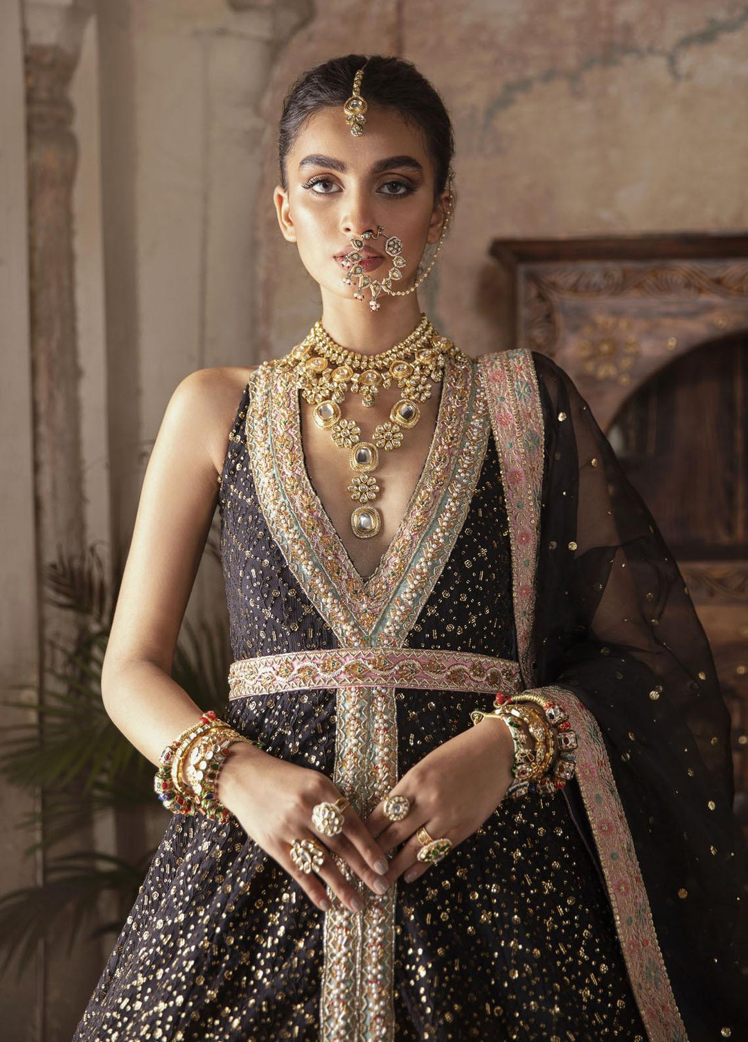 Maria Osama Khan Luxury Pret  Chiffon 2 Piece MOK22VR Shirin 001