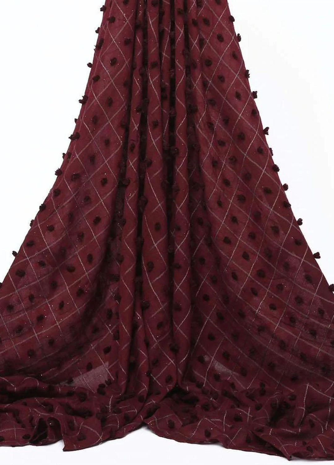 Abaya pk  Viscose  Hijab ABA22VH SAFFRON CHECK - Viscose Hijabs