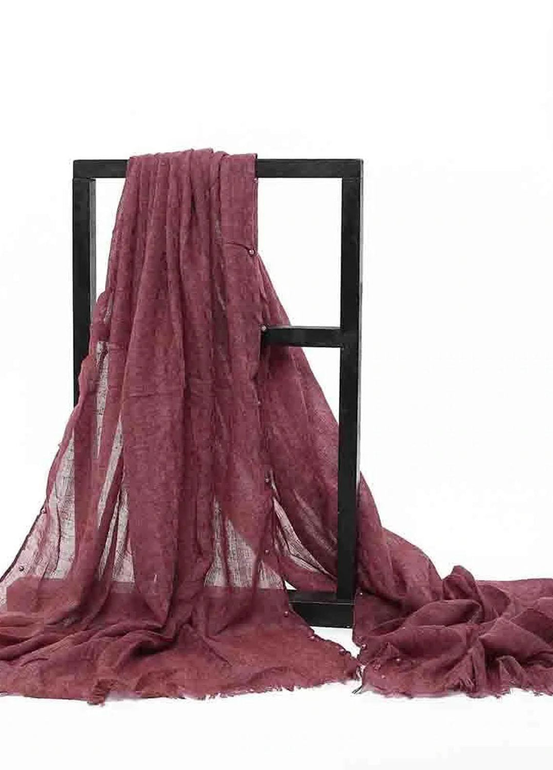 Abaya pk  Viscose  Hijab ABA22VH VIVID BURGUNDY - Viscose Hijabs