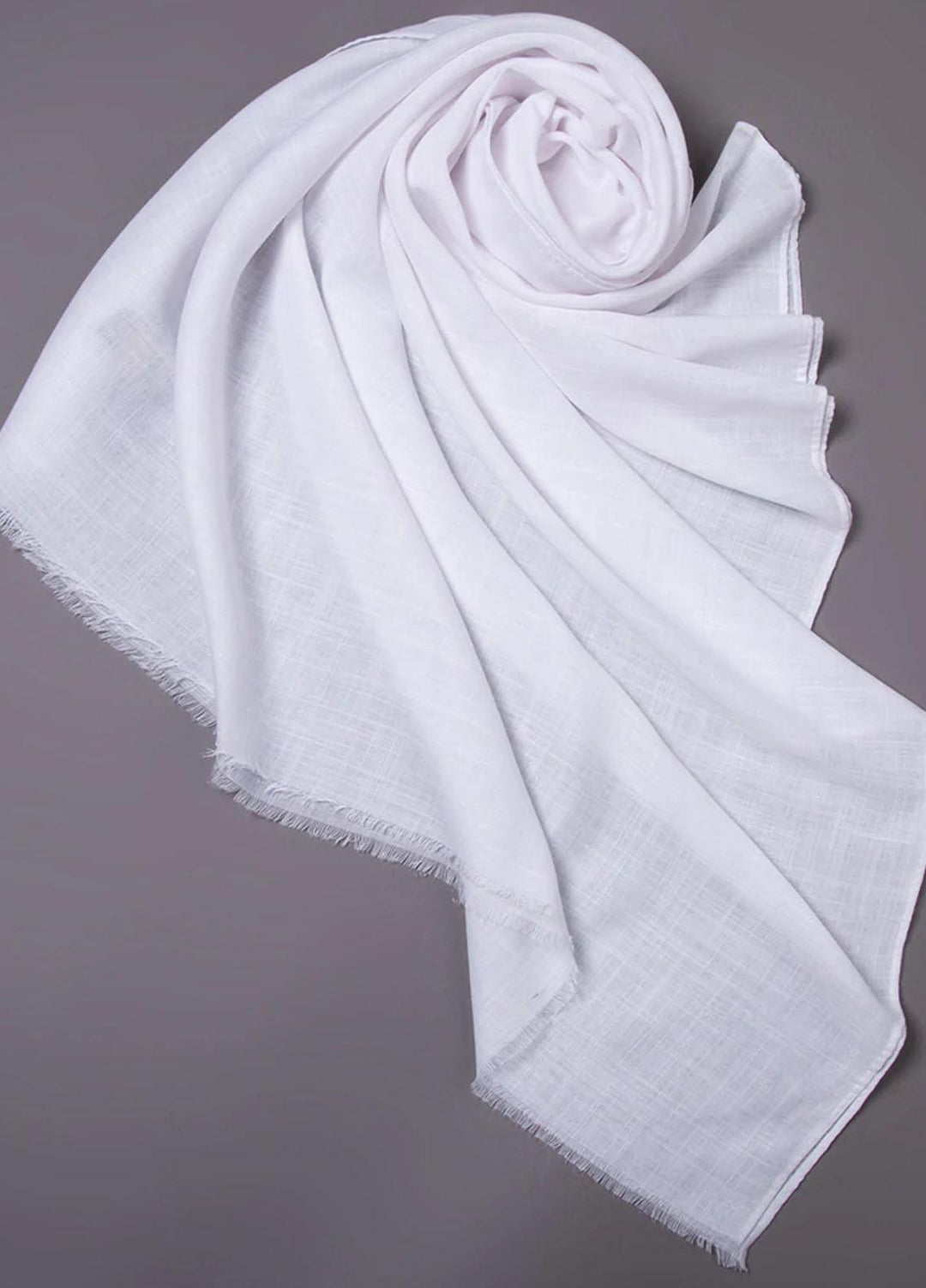 Abaya pk  Lawn  Hijab ABA22VH WHITE STAPLE - Viscose Hijabs