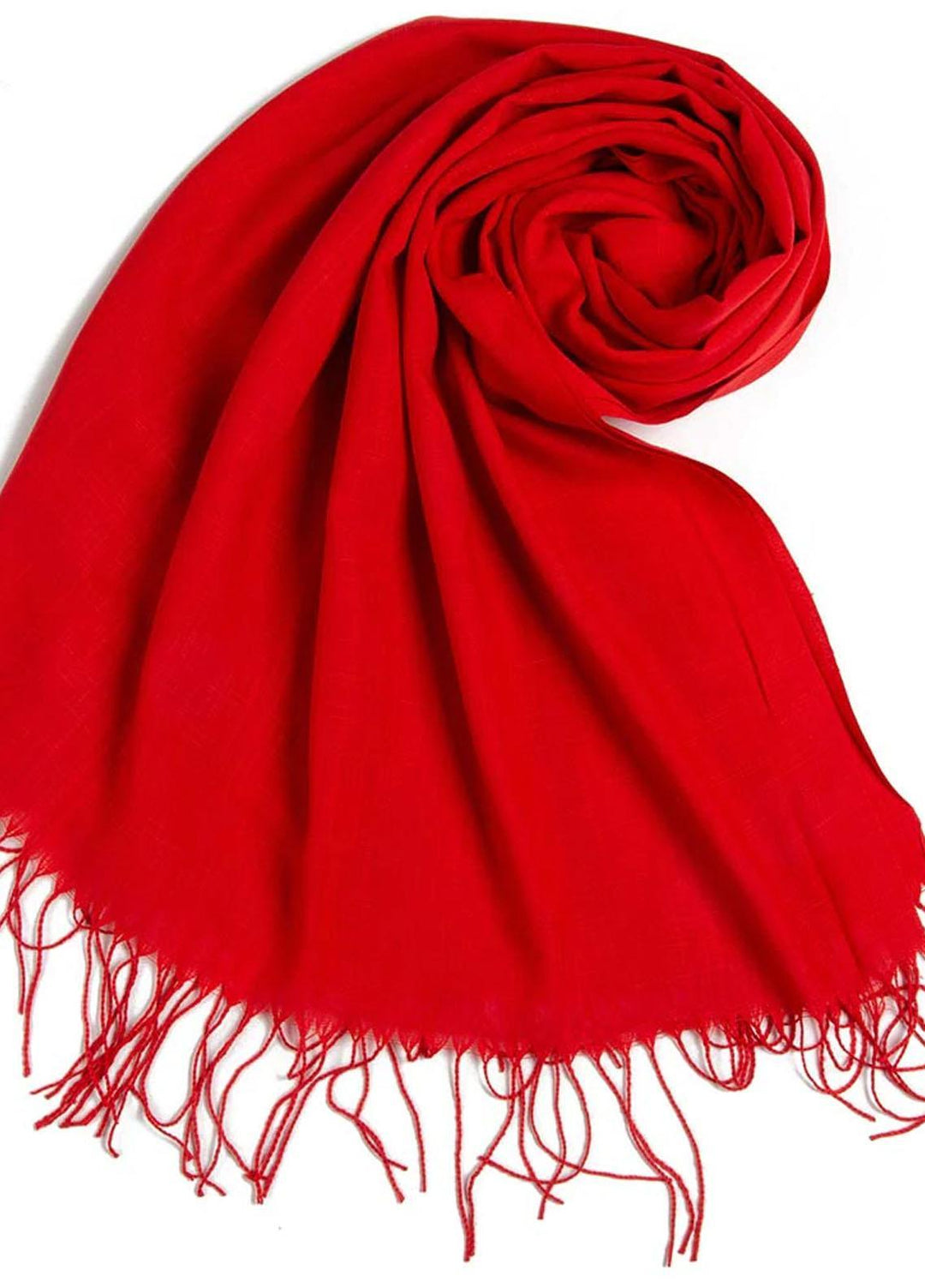 Abaya pk  Viscose  Hijab ABA22VH RED ORNATE - Viscose Hijabs