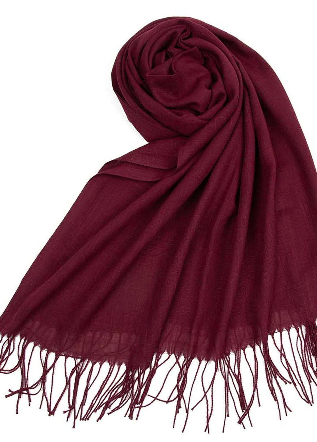 Abaya pk  Viscose  Hijab ABA22VH MAROON SOLID - Viscose Hijabs