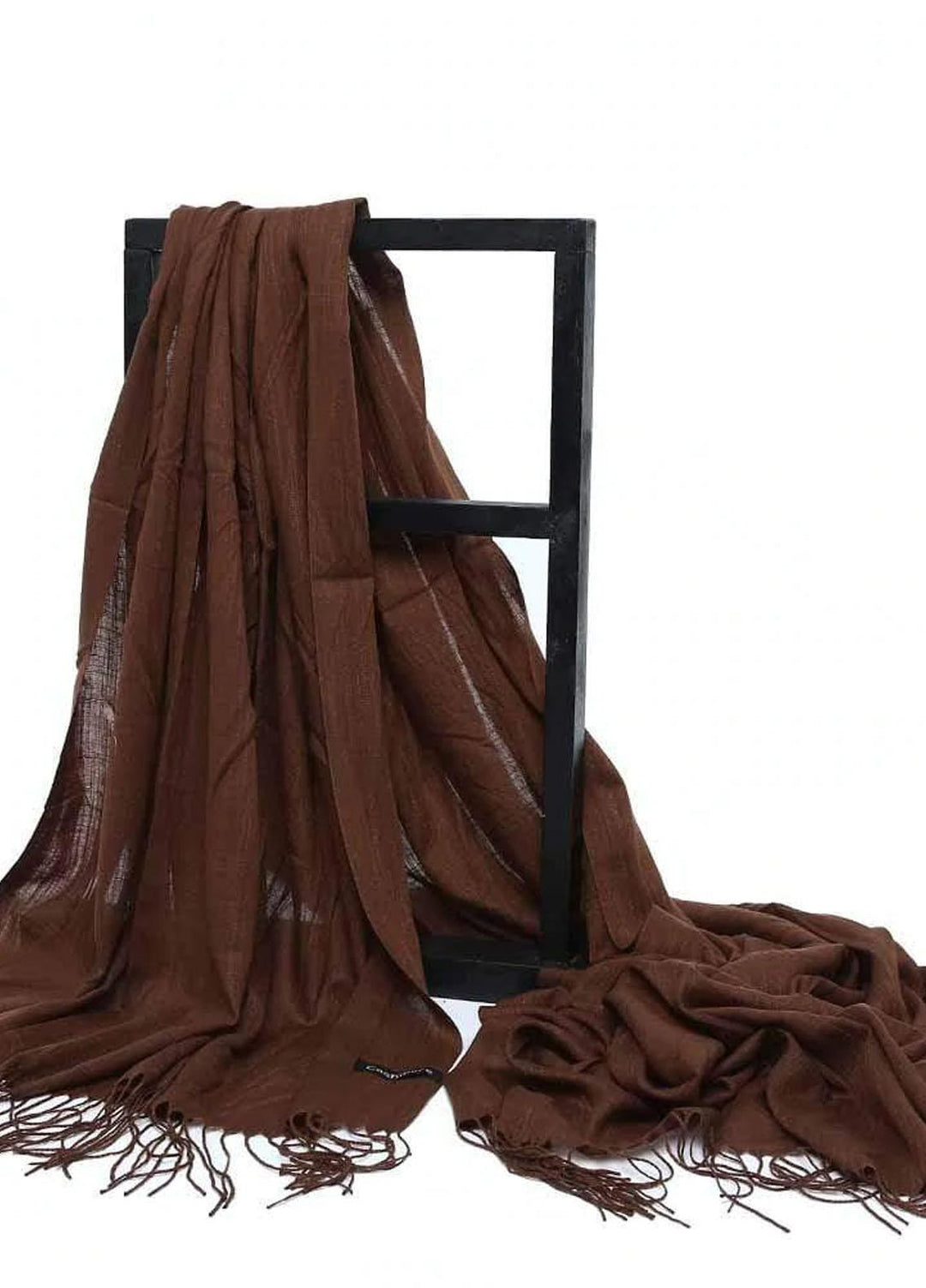 Abaya pk  Viscose  Hijab ABA22VH PENNY BROWN SOLID  - Viscose Hijabs