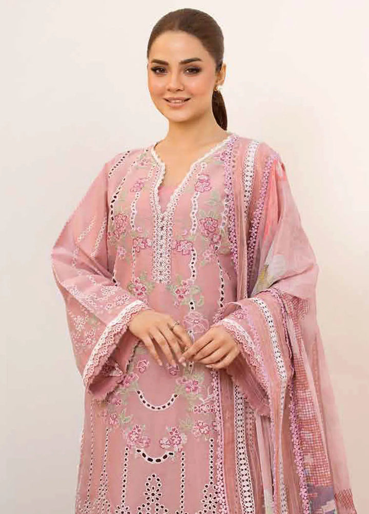 Vital by Sobia Nazir Embroidered Lawn Suit Unstitched 3 Piece SN25VL D-02 A - Summer Collection