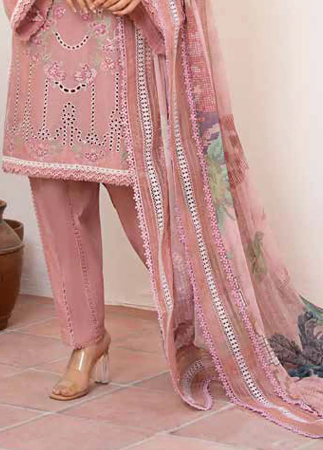 Vital by Sobia Nazir Embroidered Lawn Suit Unstitched 3 Piece SN25VL D-02 A - Summer Collection