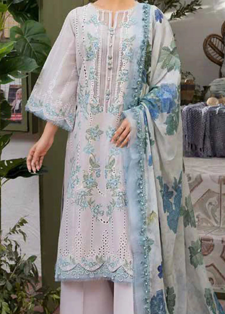 Vital by Sobia Nazir Embroidered Lawn Suit Unstitched 3 Piece SN25VL D-02 B - Summer Collection