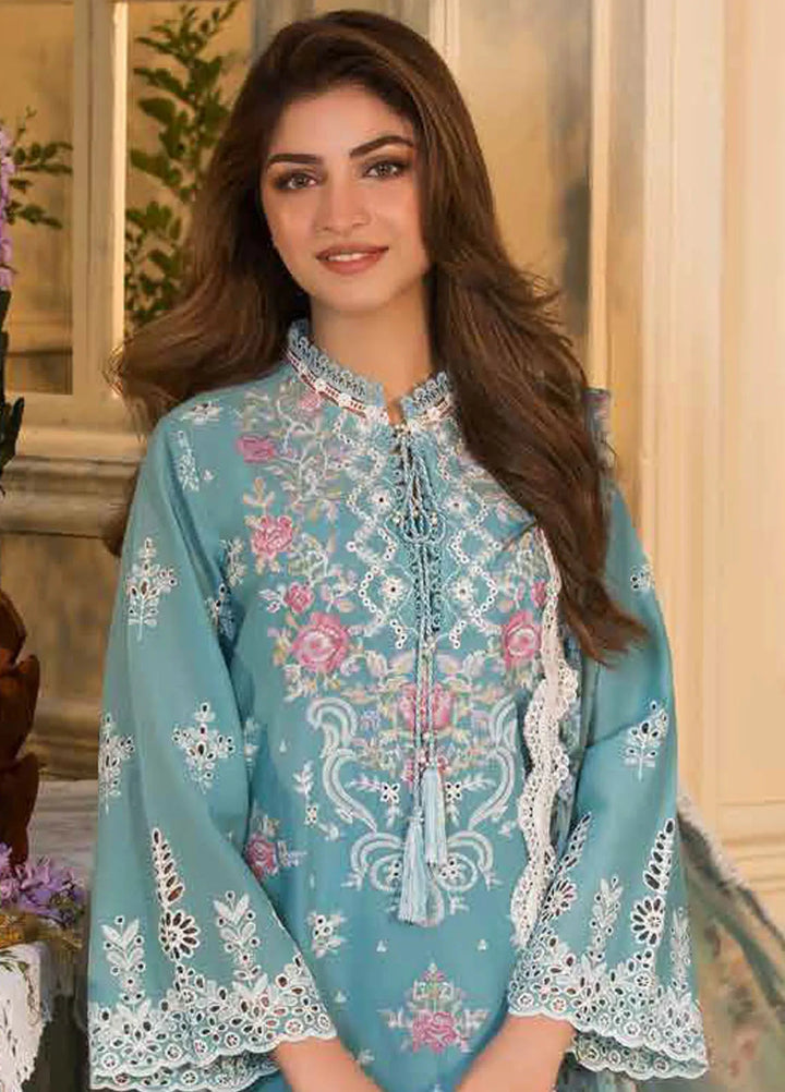 Vital by Sobia Nazir Embroidered Lawn Suit Unstitched 3 Piece SN25VL D-03 A - Summer Collection