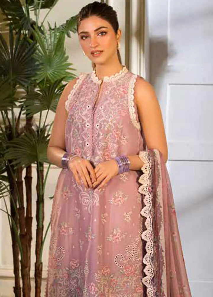 Vital by Sobia Nazir Embroidered Lawn Suit Unstitched 3 Piece SN25VL D-03 B - Summer Collection