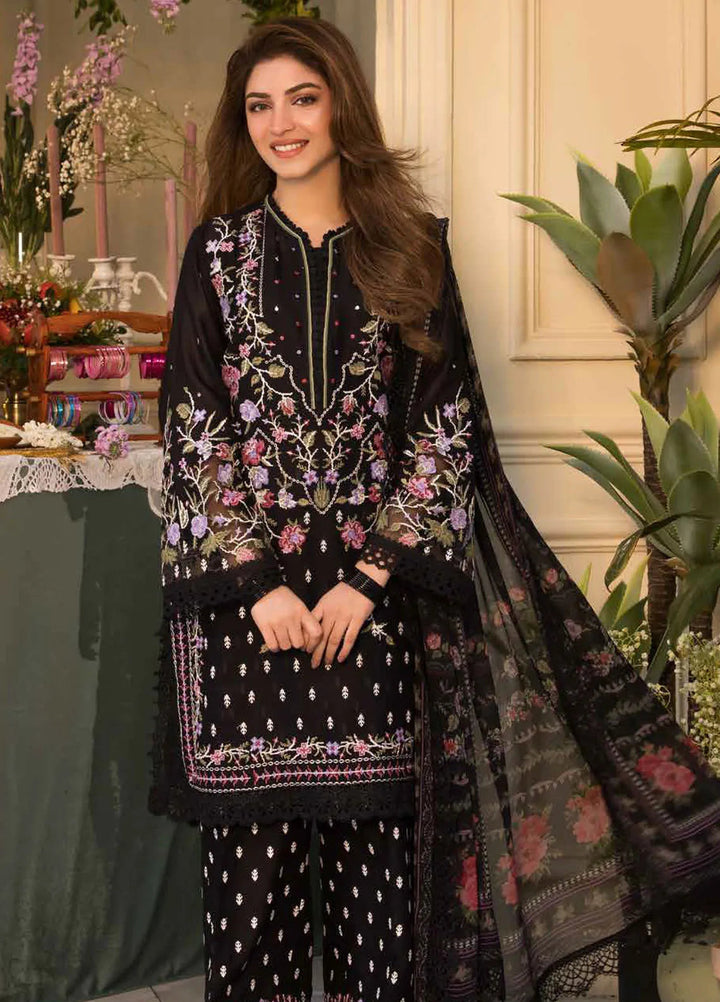 Vital by Sobia Nazir Embroidered Lawn Suit Unstitched 3 Piece SN25VL D-05 A - Summer Collection