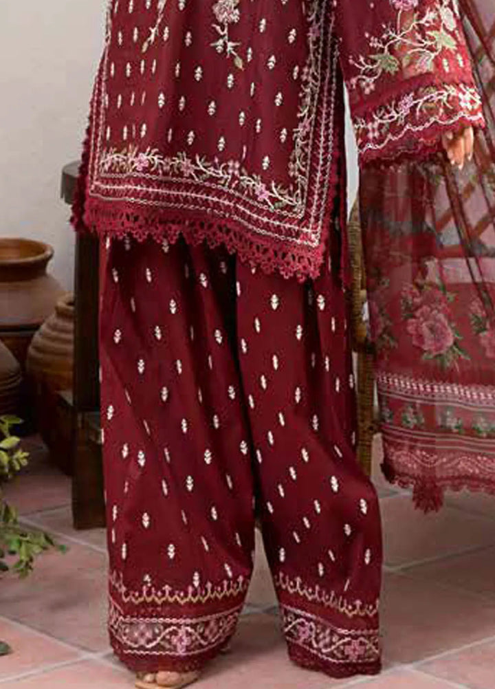 Vital by Sobia Nazir Embroidered Lawn Suit Unstitched 3 Piece SN25VL D-05 B - Summer Collection