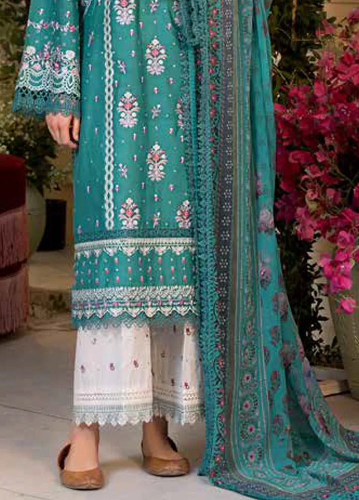 Vital by Sobia Nazir Embroidered Lawn Suit Unstitched 3 Piece SN25VL D-06 A - Summer Collection