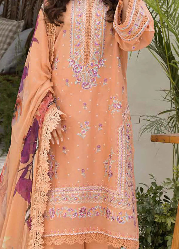 Vital by Sobia Nazir Embroidered Lawn Suit Unstitched 3 Piece SN25VL D-07 A - Summer Collection