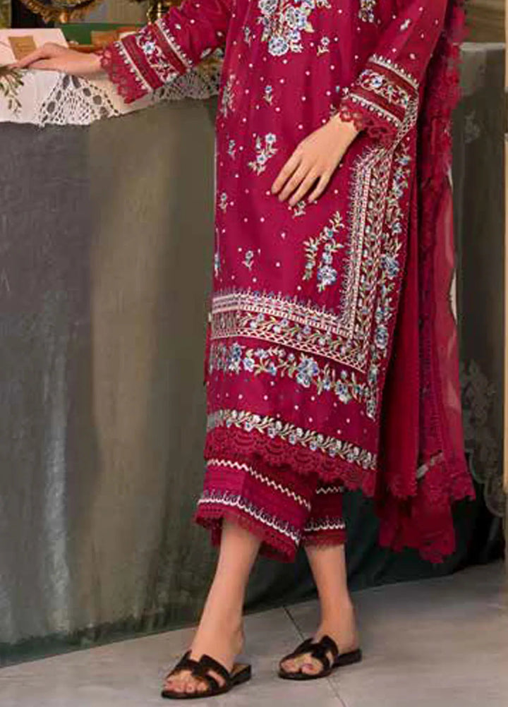 Vital by Sobia Nazir Embroidered Lawn Suit Unstitched 3 Piece SN25VL D-07 B - Summer Collection