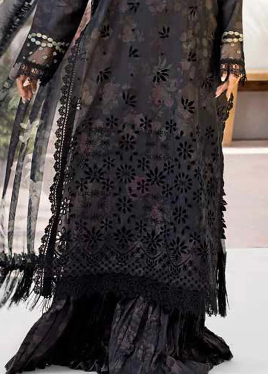 Vital by Sobia Nazir Embroidered Lawn Suit Unstitched 3 Piece SN25VL D-08 A - Summer Collection