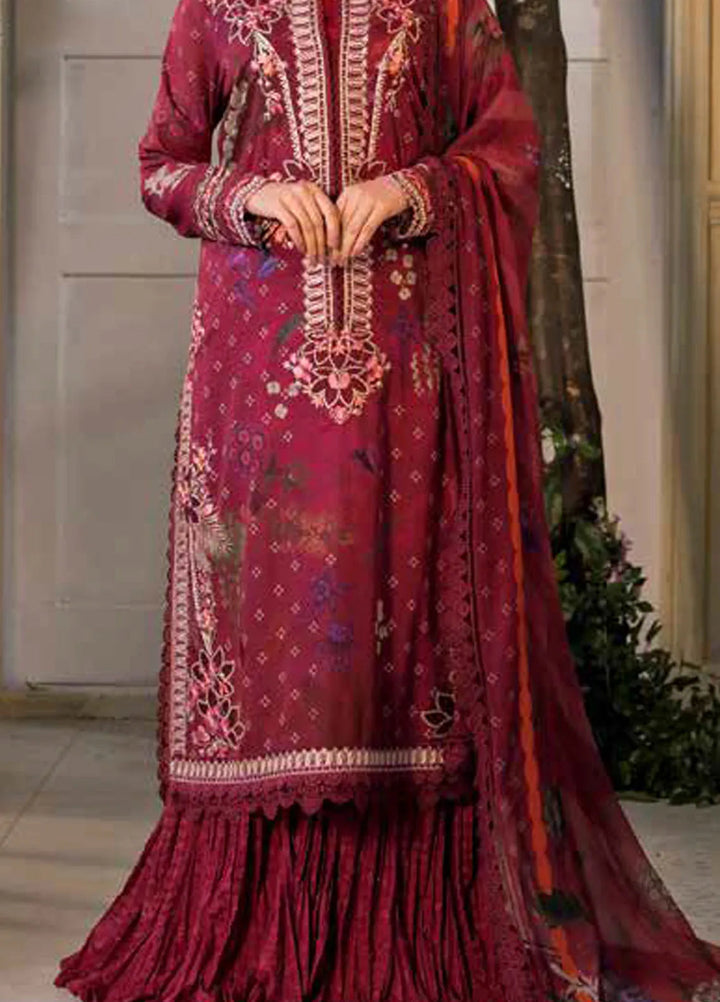 Vital by Sobia Nazir Embroidered Lawn Suit Unstitched 3 Piece SN25VL D-09 A - Summer Collection