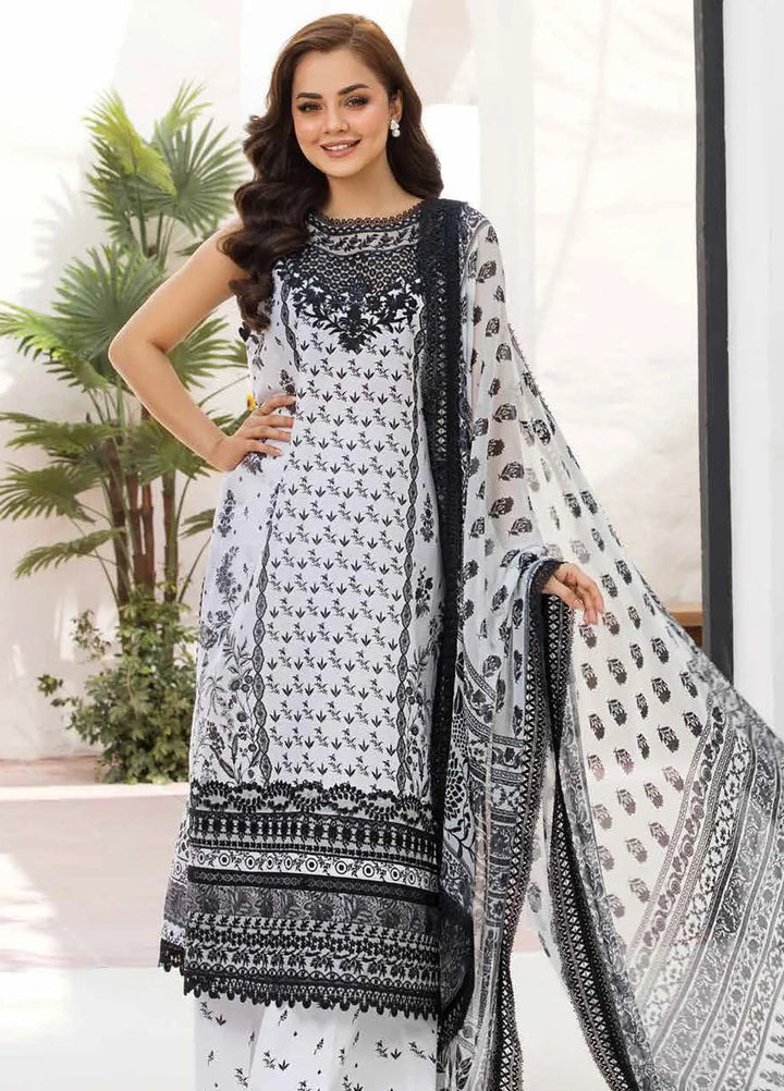 Vital by Sobia Nazir Embroidered Lawn Suit Unstitched 3 Piece SN25VL D-10 A - Summer Collection