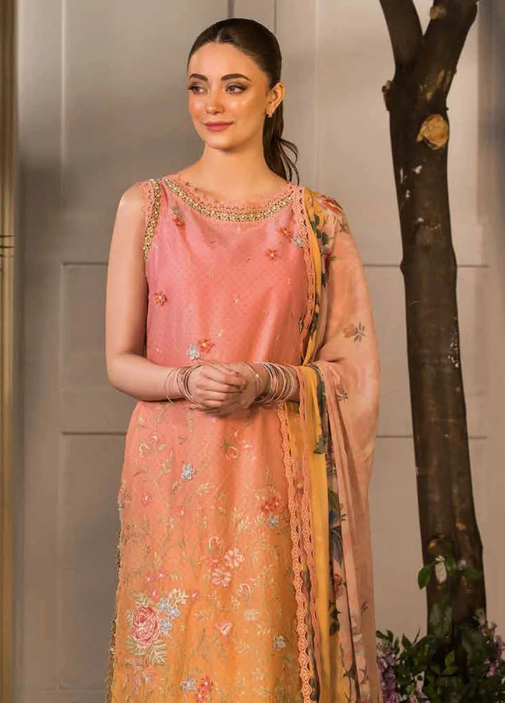 Vital by Sobia Nazir Embroidered Lawn Suit Unstitched 3 Piece SN25VL D-11 B - Summer Collection