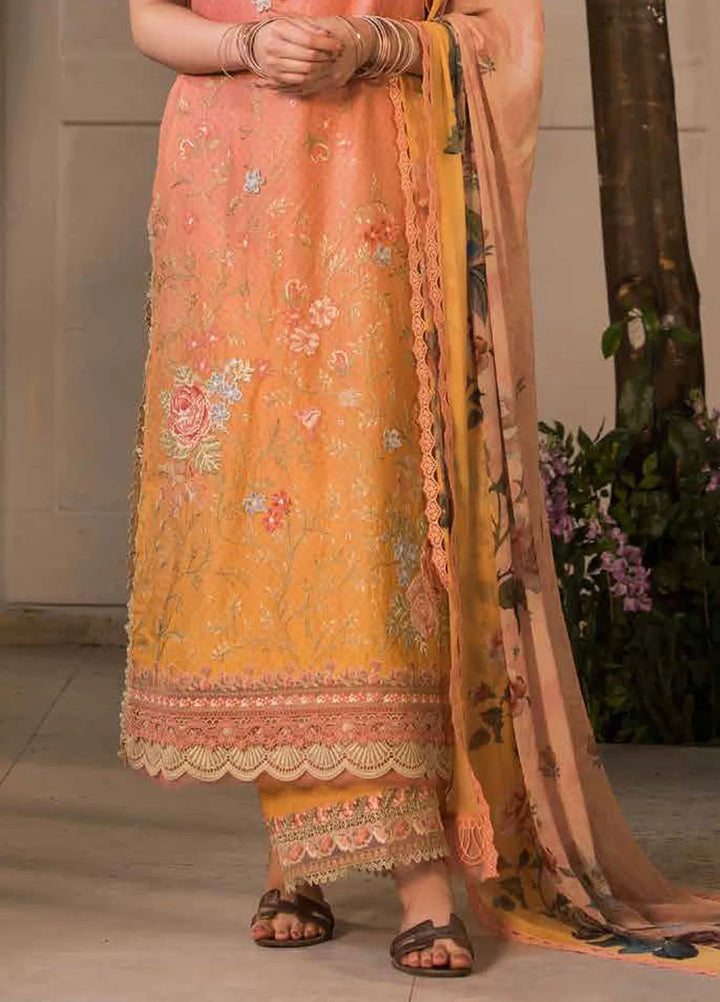Vital by Sobia Nazir Embroidered Lawn Suit Unstitched 3 Piece SN25VL D-11 B - Summer Collection