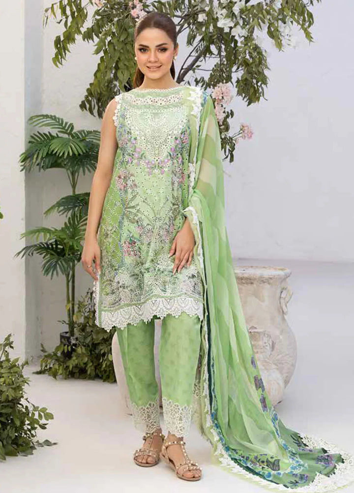 Vital by Sobia Nazir Embroidered Lawn Suit Unstitched 3 Piece SN25VL D-12 A - Summer Collection