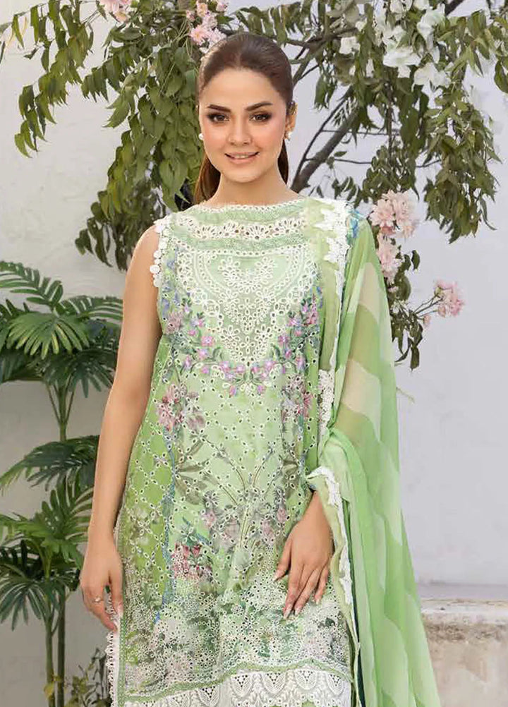 Vital by Sobia Nazir Embroidered Lawn Suit Unstitched 3 Piece SN25VL D-12 A - Summer Collection