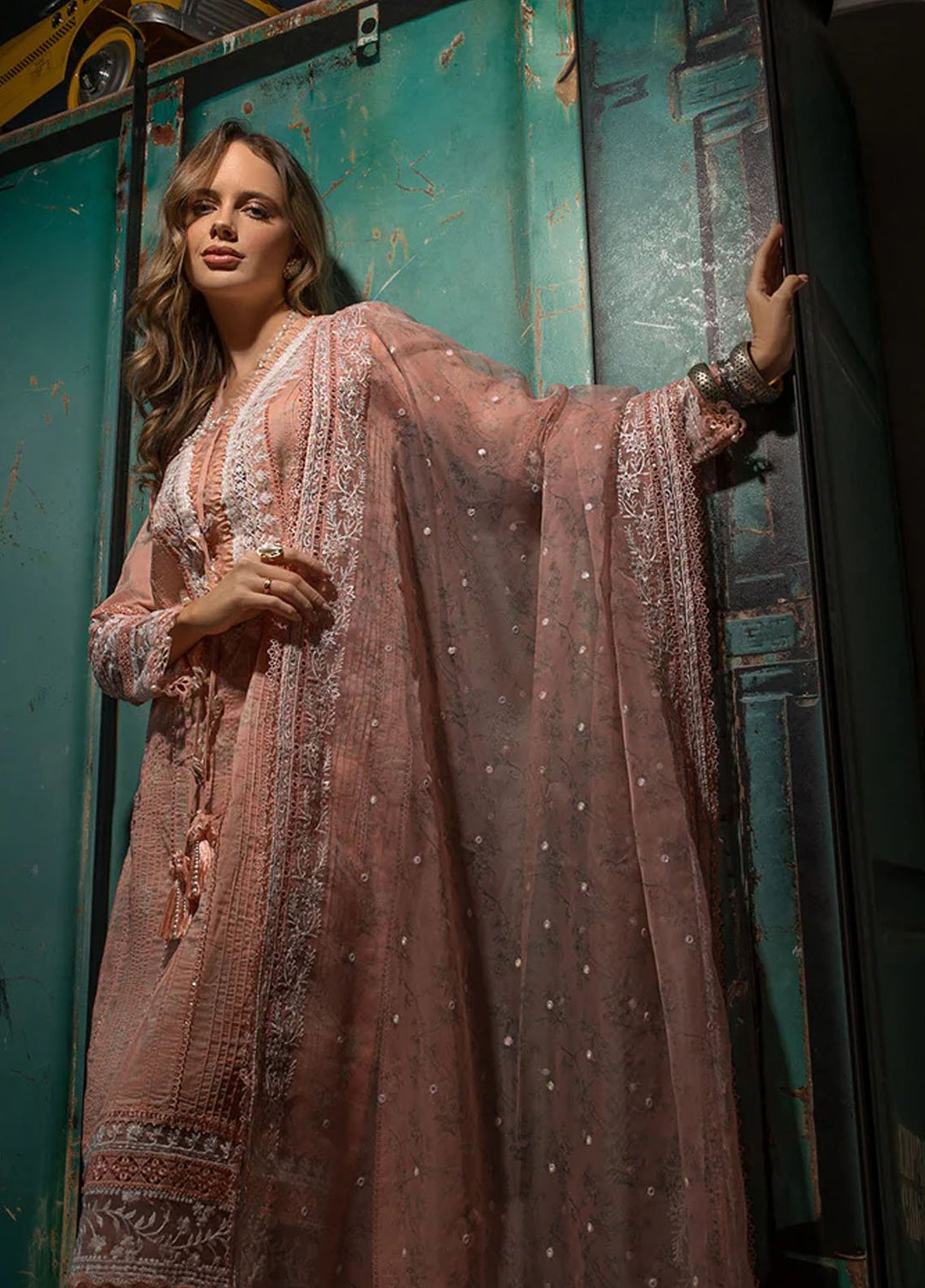 Vital By Sobia Nazir Embroidered Lawn Suits Unstitched 3 Piece SN24V SV24-1A - Summer Collection