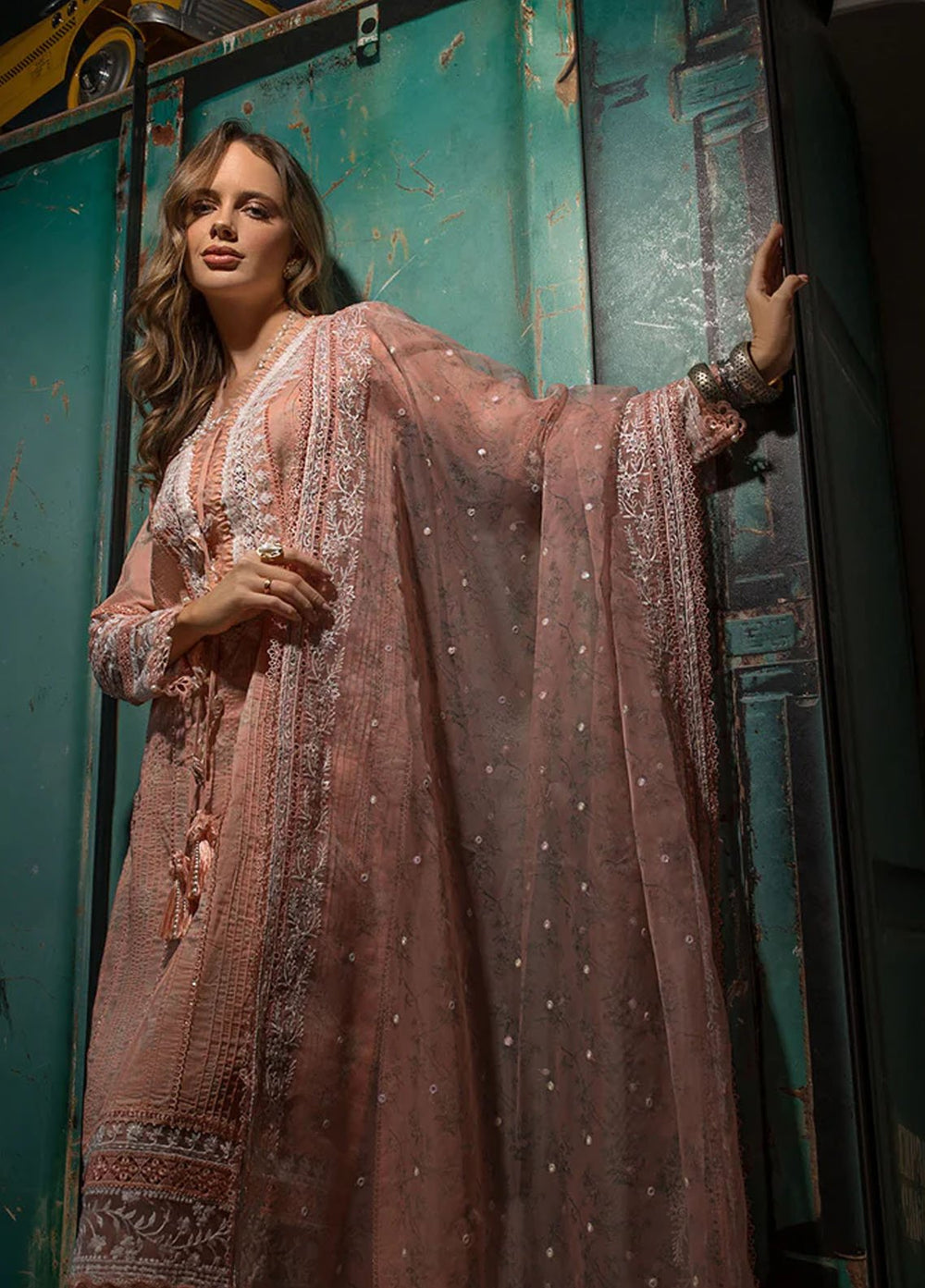 Vital By Sobia Nazir Embroidered Lawn Suits Unstitched 3 Piece SN24V SV24-1A - Summer Collection