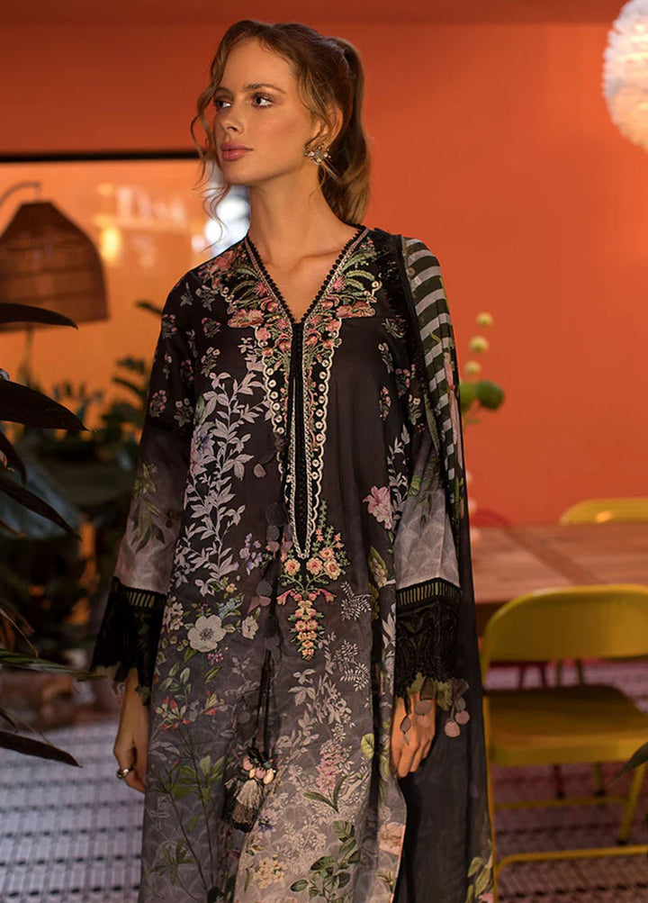 Vital By Sobia Nazir Embroidered Lawn Suits Unstitched 3 Piece SN24V SV24-7B - Summer Collection
