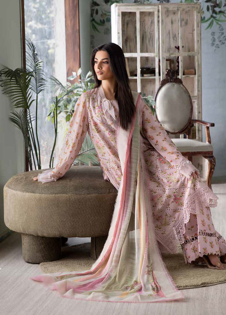 Vital by Sobia Nazir Embroidered Lawn Suits Unstitched 3 Piece SN25VL2 D-01 A - Summer Collection
