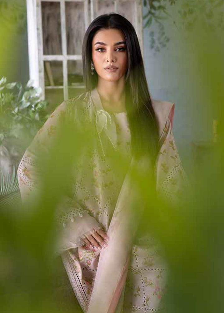 Vital by Sobia Nazir Embroidered Lawn Suits Unstitched 3 Piece SN25VL2 D-01 A - Summer Collection