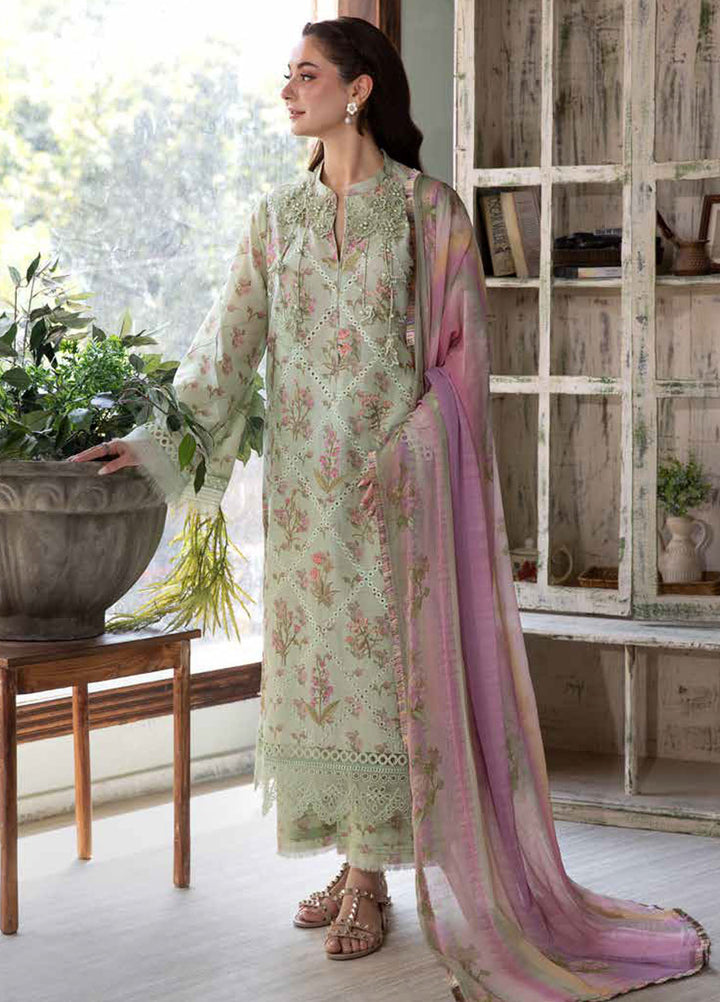 Vital by Sobia Nazir Embroidered Lawn Suits Unstitched 3 Piece SN25VL2 D-01 B - Summer Collection