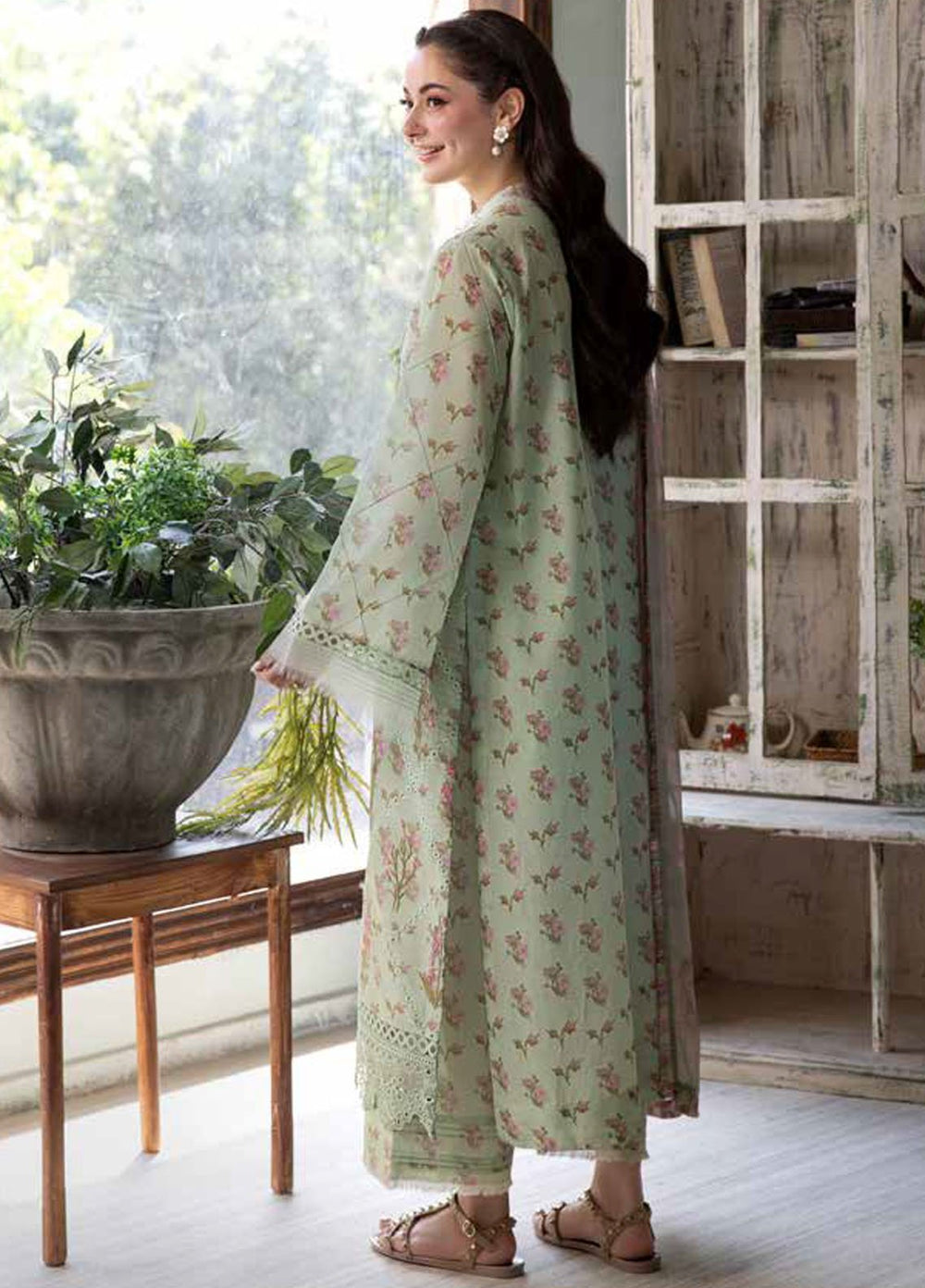 Vital by Sobia Nazir Embroidered Lawn Suits Unstitched 3 Piece SN25VL2 D-01 B - Summer Collection