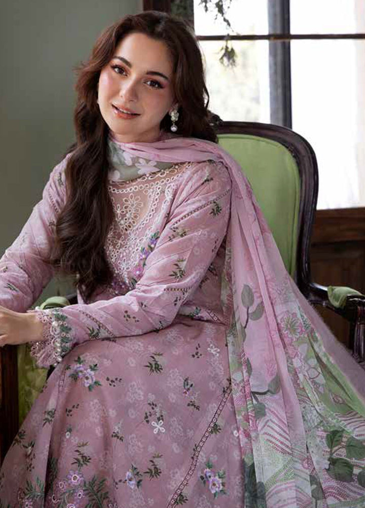 Vital by Sobia Nazir Embroidered Lawn Suits Unstitched 3 Piece SN25VL2 D-02 A - Summer Collection